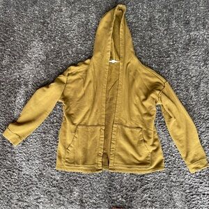 Eileen Fisher Cropped Open Hoodie